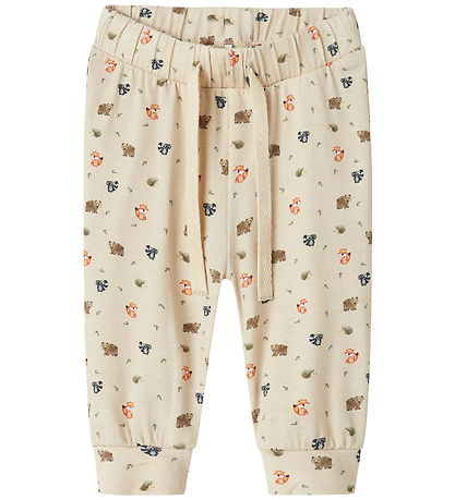 Name It Trousers - NbmOforest - Peyote Melange w. Animals