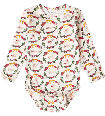 That's Mine Bodysuit l/s - Ellis - Christmas Wreath