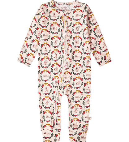 That's Mine Jumpsuit - Elliotte - Christmas Wreath