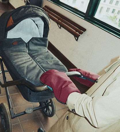 KongWalther Kinderwagen handschuhe - Østerbro - Tech Bordeaux
