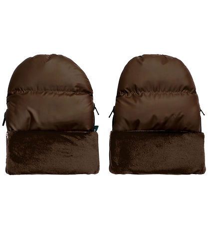 KongWalther Pram Gloves - Østerbro - Pouf Chocolate Bridge
