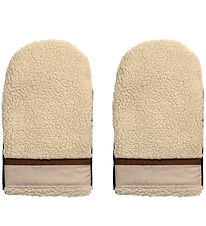 KongWalther Pram Gloves - Østerbro - Teddy Cream Blocking KongWalther Pram Gloves - Østerbro - Teddy Cream Blocking