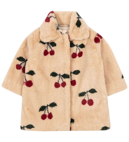 Konges Sløjd Jacket - Fuzzie Coat - Ma Grande Cerise