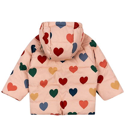 Konges Sløjd Puffer Jacket - Nuka - Coeur Rose Coloré Konges Sløjd Puffer Jacket - Nuka - Coeur Rose Coloré