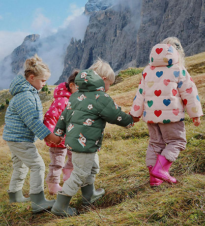 Konges Sløjd Puffer Jacket - Nuka - Coeur Rose Coloré Konges Sløjd Puffer Jacket - Nuka - Coeur Rose Coloré