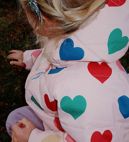 Konges Sløjd Puffer Jacket - Nuka - Coeur Rose Coloré Konges Sløjd Puffer Jacket - Nuka - Coeur Rose Coloré