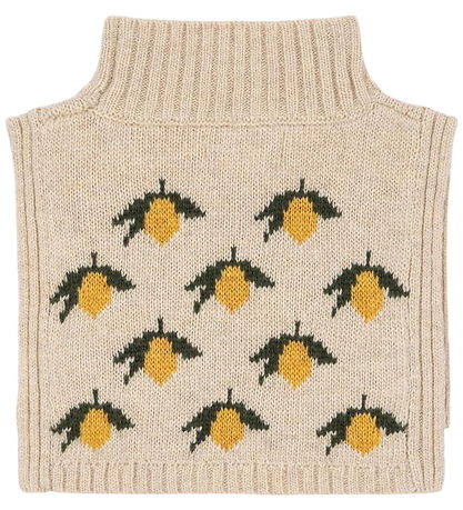 Konges Sløjd Neck Warmer - Wool - Knitted - Belou - Lemon