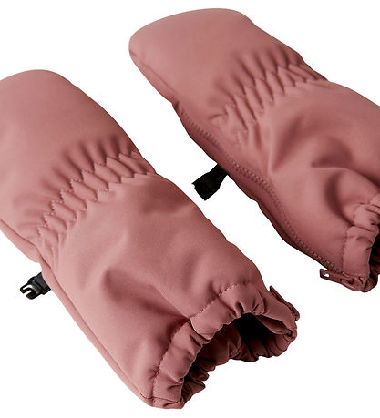 Lil' Atelier Mittens - NmfLasnow10 - Withered Rose w. Zipper