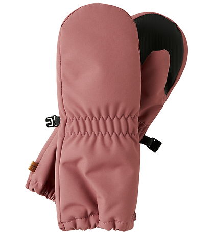 Lil' Atelier Mittens - NmfLasnow10 - Withered Rose w. Zipper