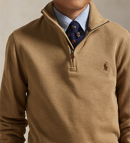 Polo Ralph Lauren Blússa - Prjónað - Camel Polo Ralph Lauren Blússa - Prjónað - Camel