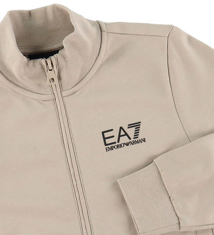 EA7 Sweat Set - Beige/Black