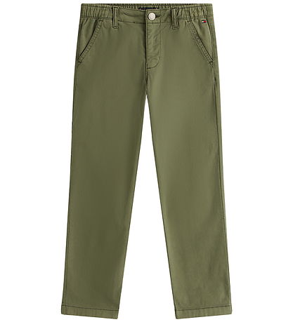 Tommy Hilfiger Trousers - Cargo - Pewter Green