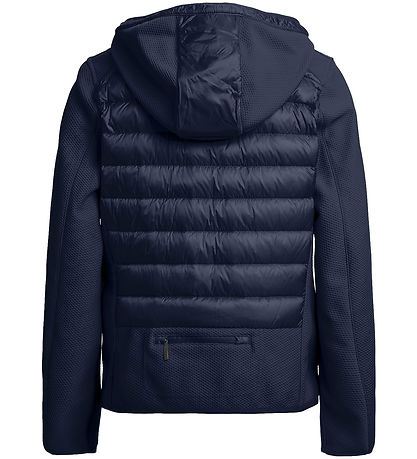 Parajumpers Jacke m. Fleece/Daunen - Nolan - Blue Navy Parajumpers Jacke m. Fleece/Daunen - Nolan - Blue Navy