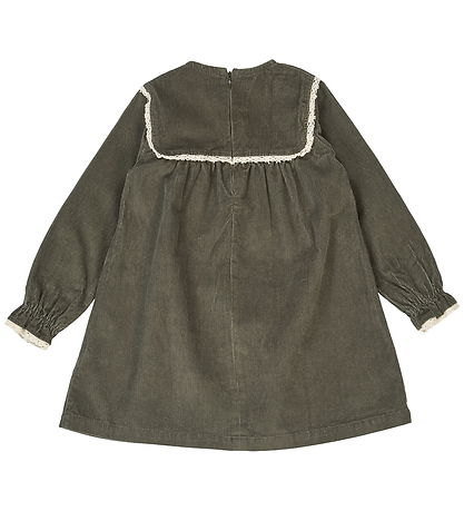 Müsli Kleid - Cord - Deep Green