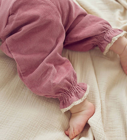 Müsli Corduroy Broek - Nostalgie Rose