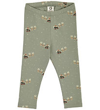 Müsli Leggings - Christmas - Shadow/Deep Green/Conditioner Cream Müsli Leggings - Christmas - Shadow/Deep Green/Conditioner Cream