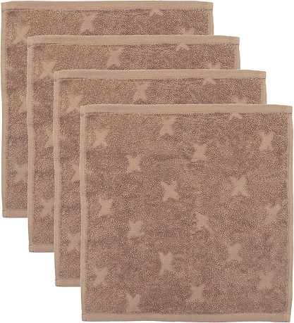 Müsli Washcloths - 4-Pack - Walnut Müsli Washcloths - 4-Pack - Walnut