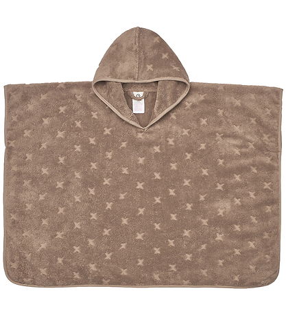 Müsli Handdoek Poncho - Walnoot