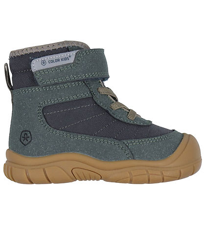 Bottes Color Kids - av. Velcro - Temps orageux Bottes Color Kids - av. Velcro - Temps orageux