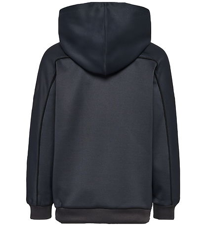 Hummel Hoodie - hmlJR Performance - Interlock Hoddie - Ebony