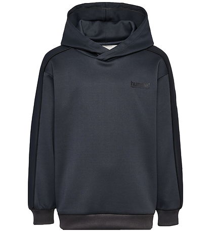 Hummel Hoodie - hmlJR Performance - Interlock Hoddie - Ebony Hummel Hoodie - hmlJR Performance - Interlock Hoddie - Ebony