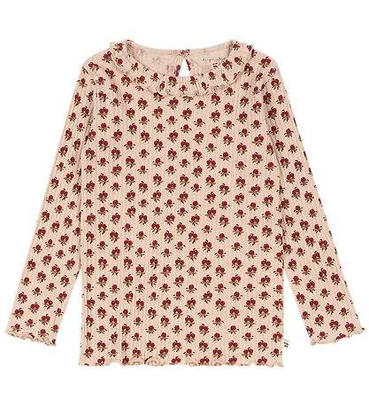 Blouse Konges Sløjd - Rib - Nia - Ruby Rose av. Pointelle Blouse Konges Sløjd - Rib - Nia - Ruby Rose av. Pointelle