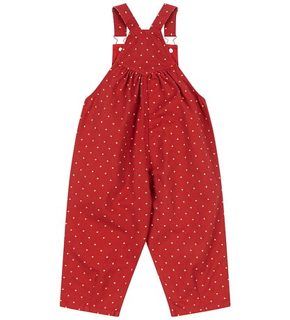 Konges Sløjd Overalls - Denim - Nola - Strawberry Dot