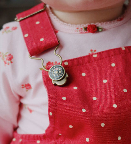 Konges Sløjd Overalls - Denim - Nola - Strawberry Dot