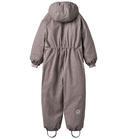 Wheat Snowsuit - PU - Ludo - Purple Stone Stars