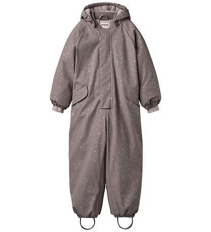 Wheat Snowsuit - PU - Ludo - Purple Stone Stars