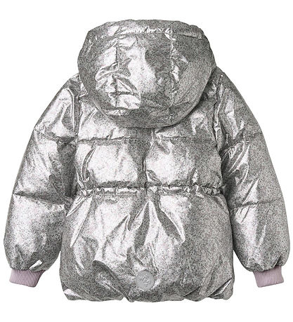 Wheat Puffer Jacket - Eli - Silver Flower Meadow