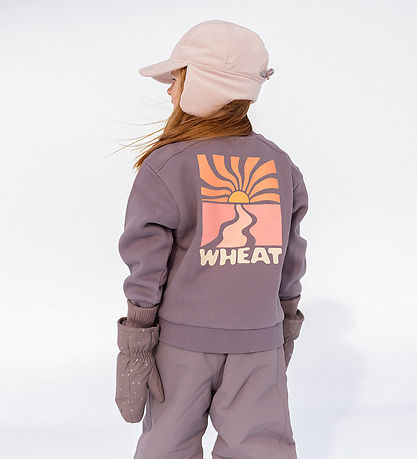 Wheat Fäustlinge m. Fleece - PU - Stürmisch - Purple Stone Stern