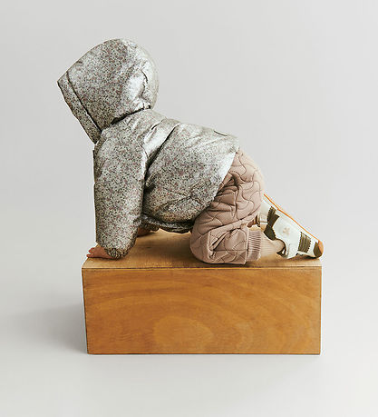 Wheat Puffer Jacket - Morning - Silver Flower Meadow Wheat Puffer Jacket - Morning - Silver Flower Meadow