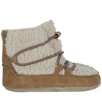 Melton Soft Sole Leather Shoes - Hiking Teddy - Oxford Tan Melton Soft Sole Leather Shoes - Hiking Teddy - Oxford Tan