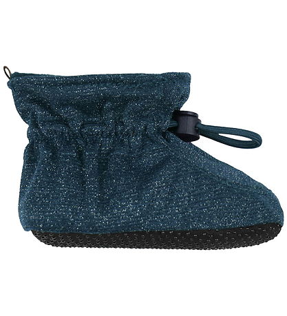 Melton Booties - Glitter - Marine Melton Booties - Glitter - Marine