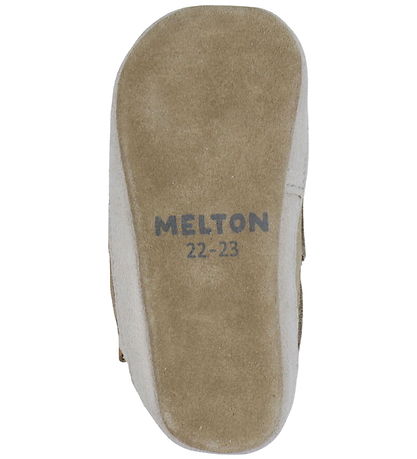 Melton Leder-Krabbelschuhe - Noos - Laufschuhe - Natural