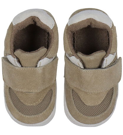 Melton Leder-Krabbelschuhe - Noos - Laufschuhe - Natural