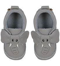 Melton Soft Sole Leather Shoes - Noos - Elephant - Opal Grey Melton Soft Sole Leather Shoes - Noos - Elephant - Opal Grey