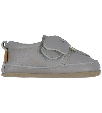 Melton Soft Sole Leather Shoes - Noos - Elephant - Opal Grey Melton Soft Sole Leather Shoes - Noos - Elephant - Opal Grey