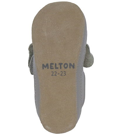 Melton Soft Sole Leather Shoes - Noos - Elephant - Opal Grey Melton Soft Sole Leather Shoes - Noos - Elephant - Opal Grey