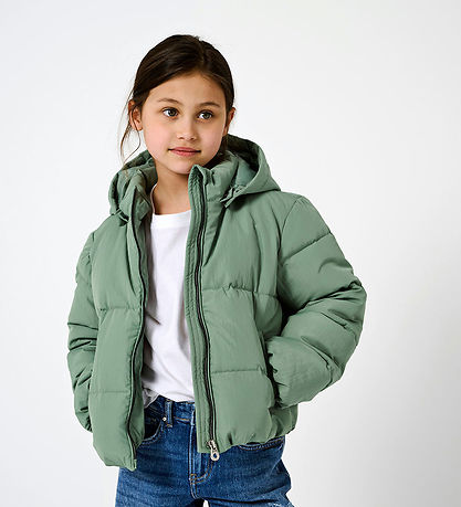 Kids Only Puffer Jacket - KogDolly - Noos - Hedge Green Kids Only Puffer Jacket - KogDolly - Noos - Hedge Green