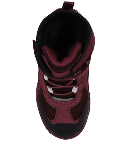 Ecco Winter Boots - Snow Mountain - Black/Red Plum/Dark Ruby Ecco Winter Boots - Snow Mountain - Black/Red Plum/Dark Ruby