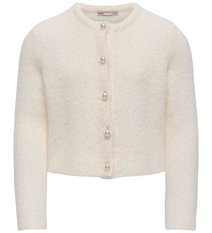 Kids Only Cardigan - Noos - Knitted - KogPiumo - Cloud Dancer Kids Only Cardigan - Noos - Knitted - KogPiumo - Cloud Dancer