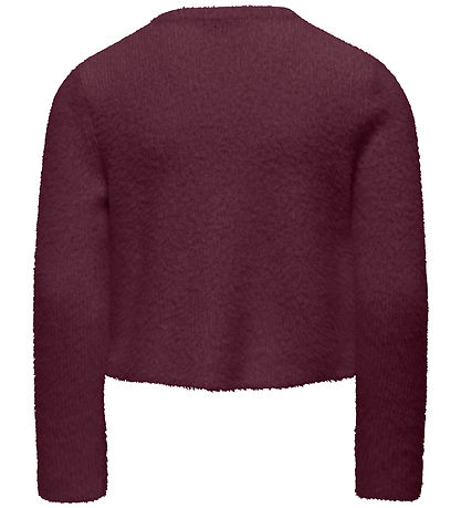 Kids Only Cardigan - Knitted - Noos - KogPiumo - Mauve Wine
