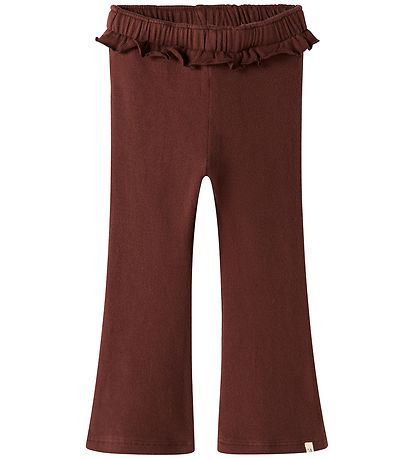 Lil' Atelier Trousers - NmfThora - Hot Chocolate