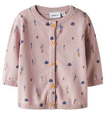 Name It Cardigan - Knitted - NbfOhio - Burnished Lilac Name It Cardigan - Knitted - NbfOhio - Burnished Lilac