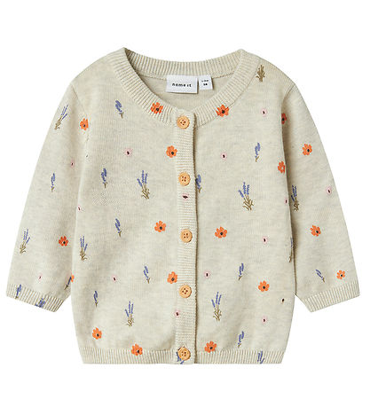 Name It Cardigan - Knitted - NbfOhio - Peyote Melange