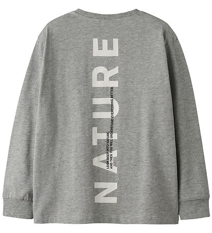 Blouse Name It - NkmOrson - Grey Melange Blouse Name It - NkmOrson - Grey Melange