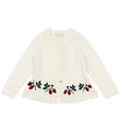 Konges Sløjd Cardigan - Knitted - Minia - Bright White Konges Sløjd Cardigan - Knitted - Minia - Bright White