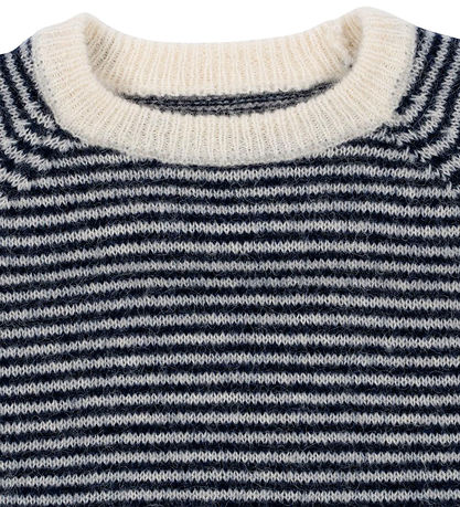 Konges Sløjd Blouse - Wool - Knitted - Berle - Ensign Blue/Butte